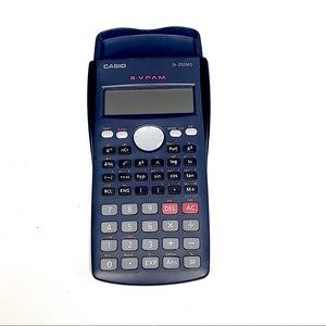 Casio 5 v.p.a.m fx-350 ms calculator. Works well